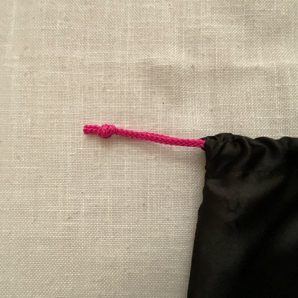 Betsey Johnson Black Silky Large Dust Bag 21”x20” NWOT - Picture 4 of 8